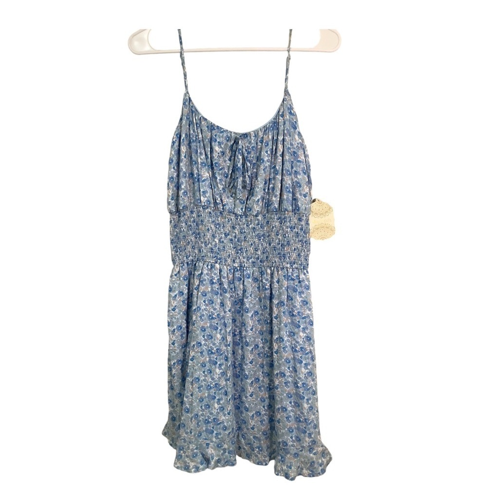 Altar’d state blue floral dress